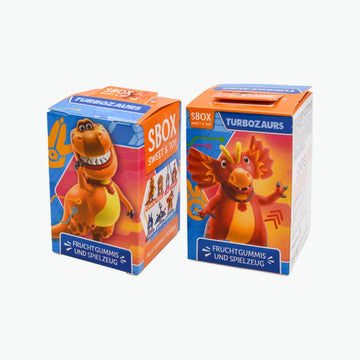 Sweet Box Fruchtgummis mit Turbozaurus-Geschenk 10 g