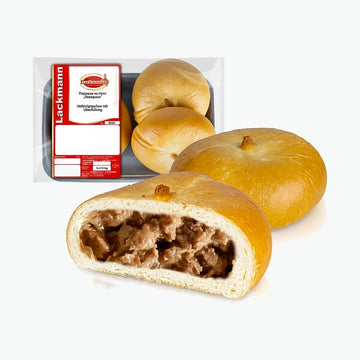 Lackmann Teigtaschen mit Leberfüllung, gebacken