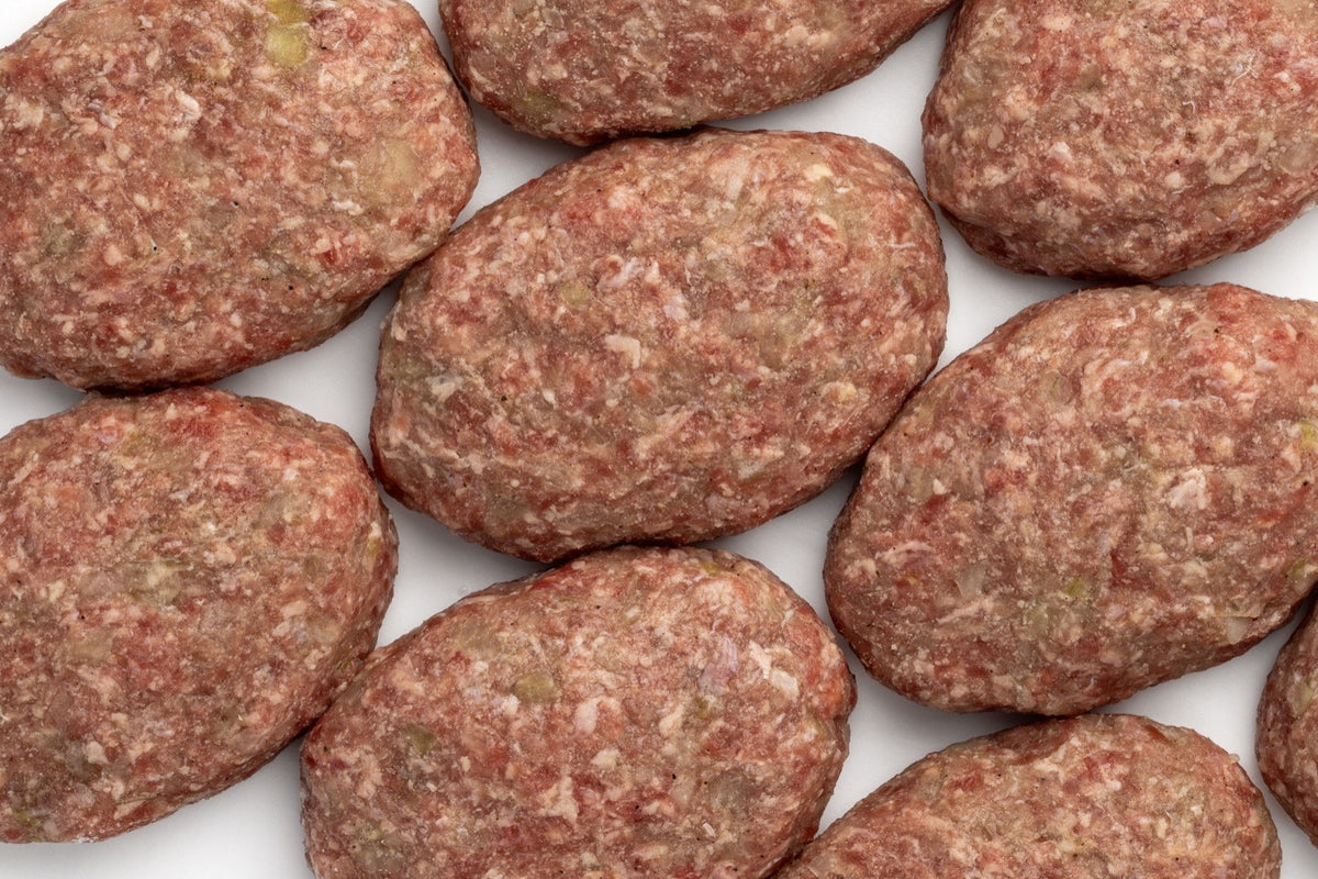 Handmade Zrazy patties with mushroom filling, 4 pieces