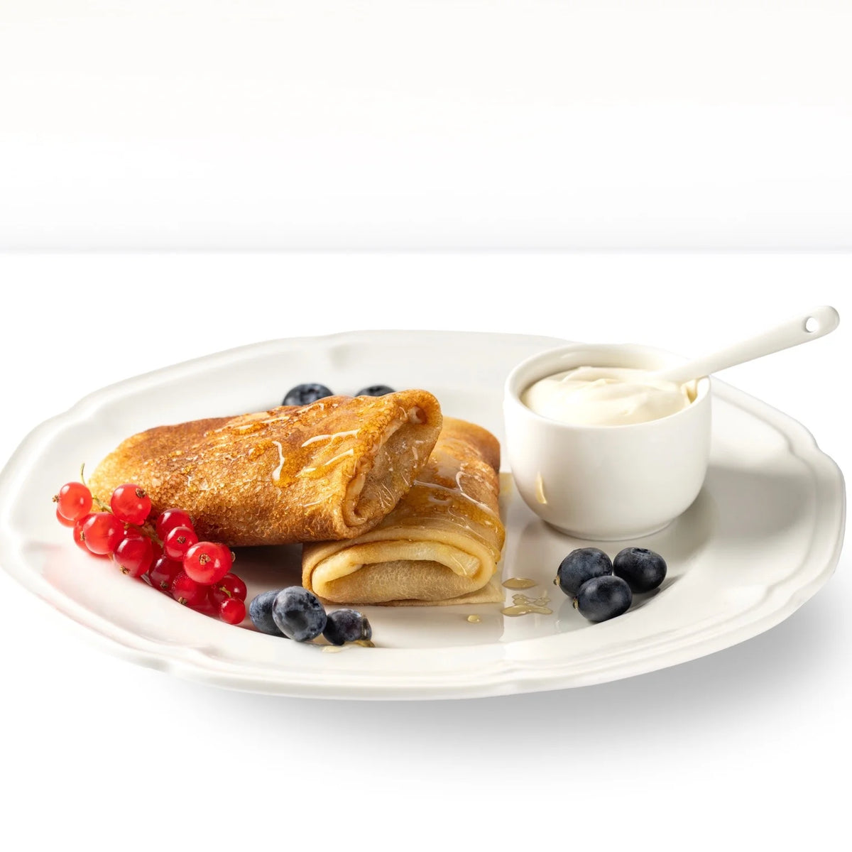 Frostix breakfast box with blinis, Sirniki and Vareniki