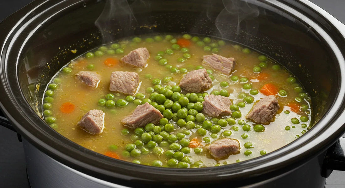 Erbsensuppe mit Schweinefleisch