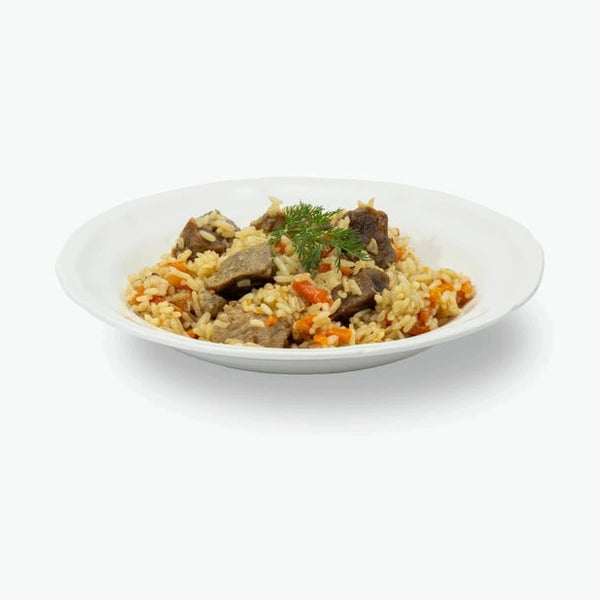 Buy Reisgericht "PLOV" mit Schweinefleisch, handgemacht online | Frostix