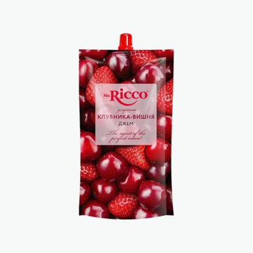 Mr.Ricco Brotaufstrich aus Erdbeeren  und Kirschen