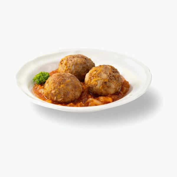 Meatballs "Tefteli" with rice, handmade
