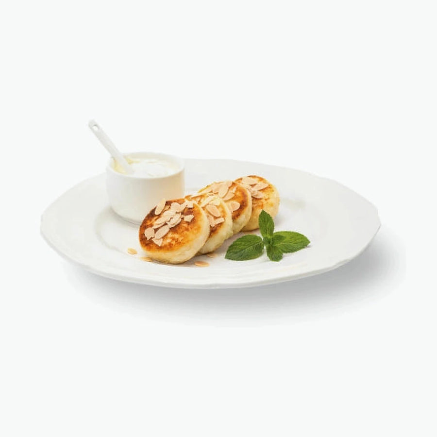 Eiweiß-Quarkpuffer "Sirniki" FIT,  ohne Zucker und Gluten
