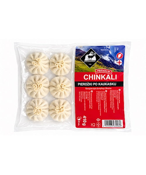 Mooroz Chinkali mit Schweine-Rind Füllung