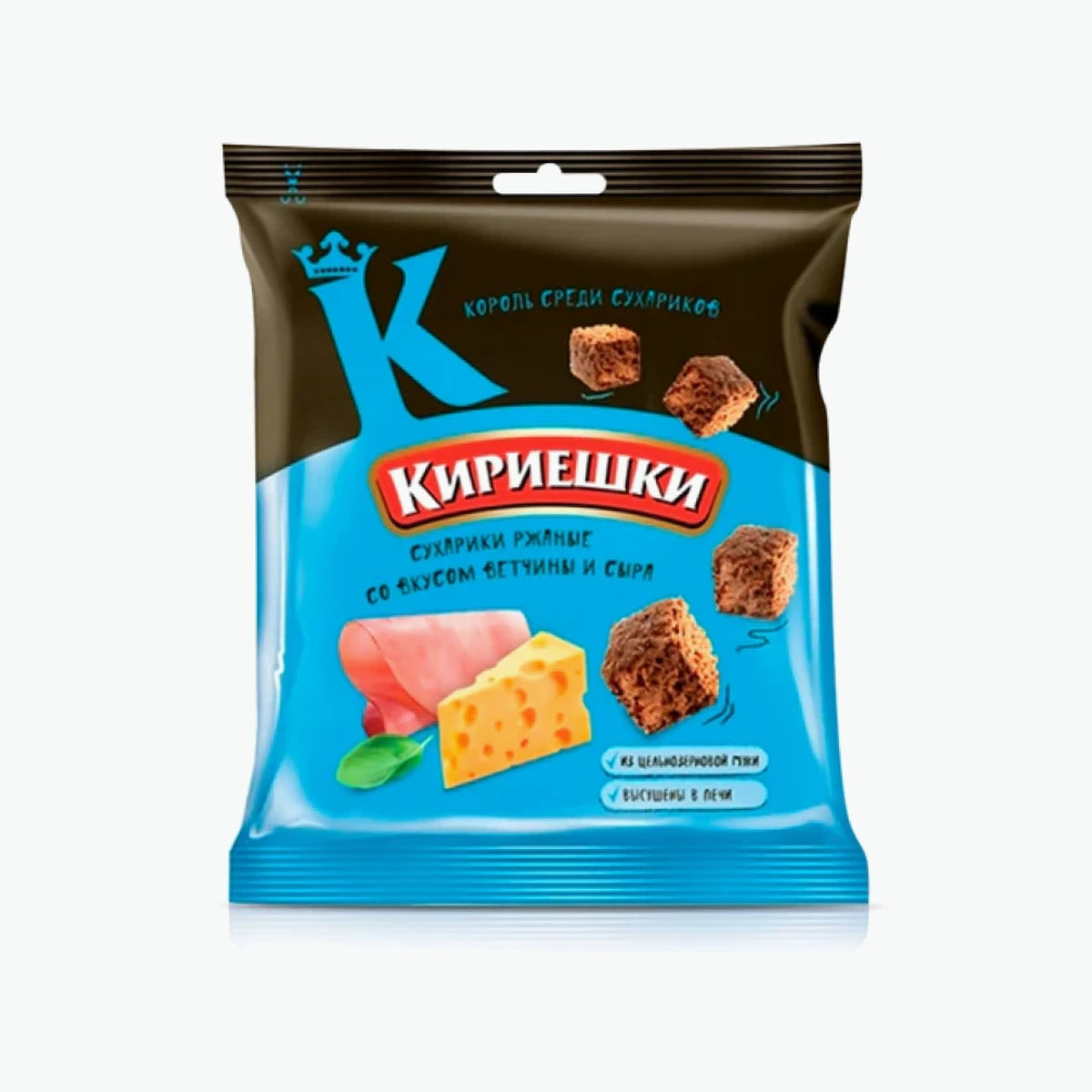 Kirieschki Brotcroutons mit Schinken-Käse-Geschmack 40 g