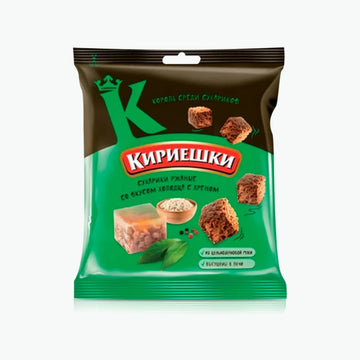 Kirieschki Brotcroutons mit Meerrettich-Sülze-Geschmack 40 g