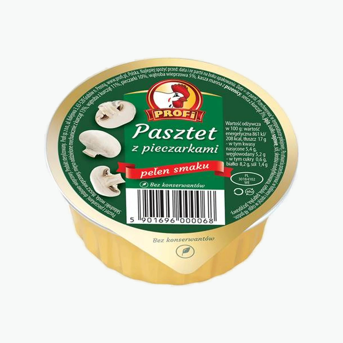 Geflügelpastete mit Champignon