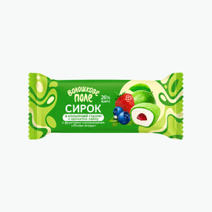 Voloshkove Pole lime and forest-berry quark bar 36 g