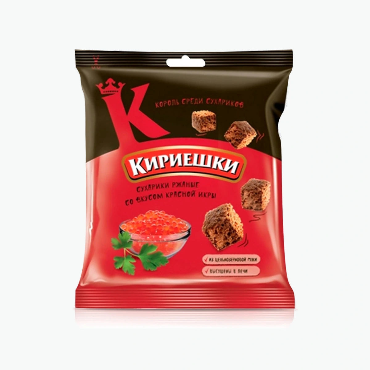 Kirieshki Brotcroutons Kaviar-Geschmack