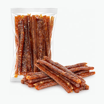 Fischsnack aus Brachsen,  gesalzen und getrocknet