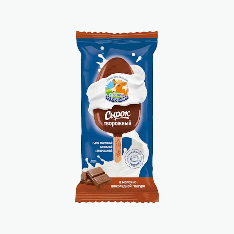 Vanille-Quarkriegel in Milchschokolade am Stiel 50 g