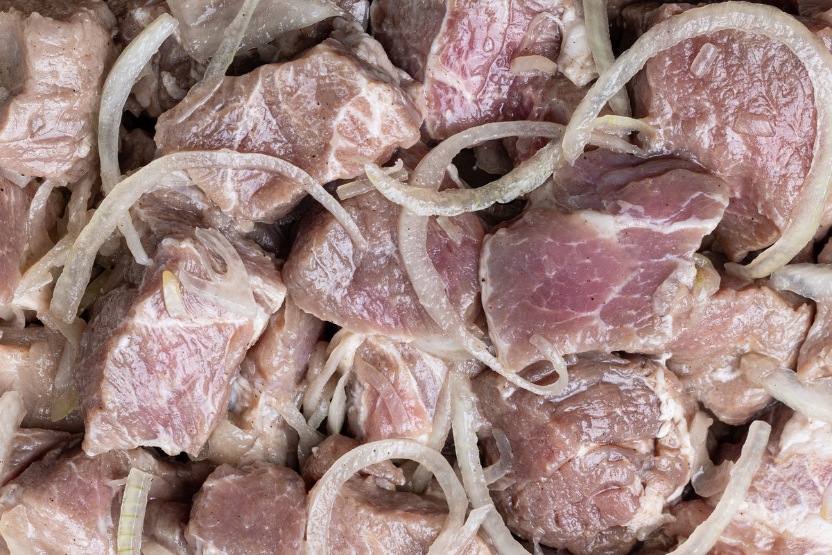 Schweine-Schaschlik Klassiker, frisch gekühlt 1 kg