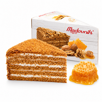 Honigtortenschnitte "Medovnik'' Classic
