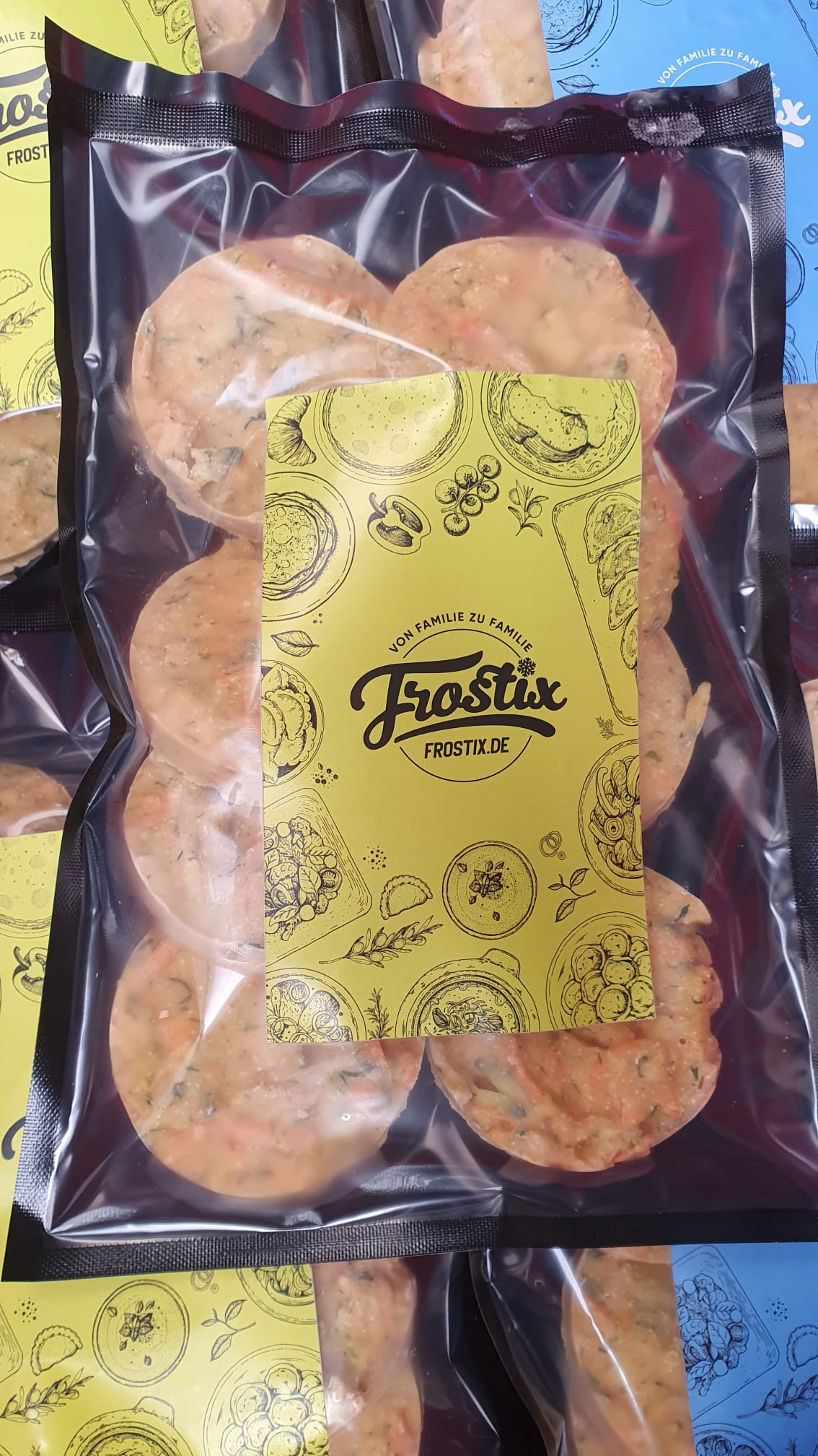 Handgemachte Zucchini-Puffer 480 g