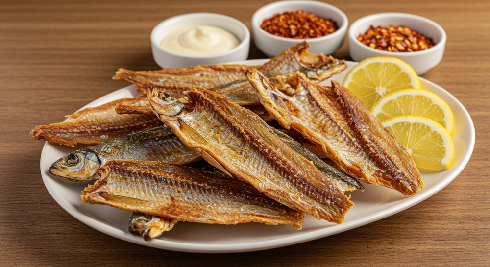 Fisch, Meeresfrüchte, Fischsnacks und Kaviar online kaufen